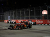 GP SINGAPORE, 21.09.2014 - Gara, Fernando Alonso (ESP) Ferrari F14-T davanti a Felipe Massa (BRA) Williams F1 Team FW36