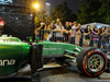 GP SINGAPORE, 21.09.2014 - Gara, Kamui Kobayashi (JAP) Caterham F1 Team CT-04 retires from the race