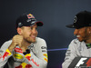 GP SINGAPORE, 21.09.2014 - Gara, Conferenza Stampa, Sebastian Vettel (GER) Red Bull Racing RB10 e Lewis Hamilton (GBR) Mercedes AMG F1 W05