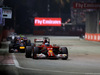 GP SINGAPORE, 21.09.2014 - Gara, Fernando Alonso (ESP) Ferrari F14-T davanti a Daniel Ricciardo (AUS) Red Bull Racing RB10