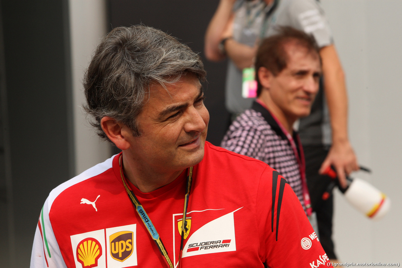 GP SINGAPORE, 18.09.2014 - Marco Mattiacci (ITA) Team Principal, Ferrari