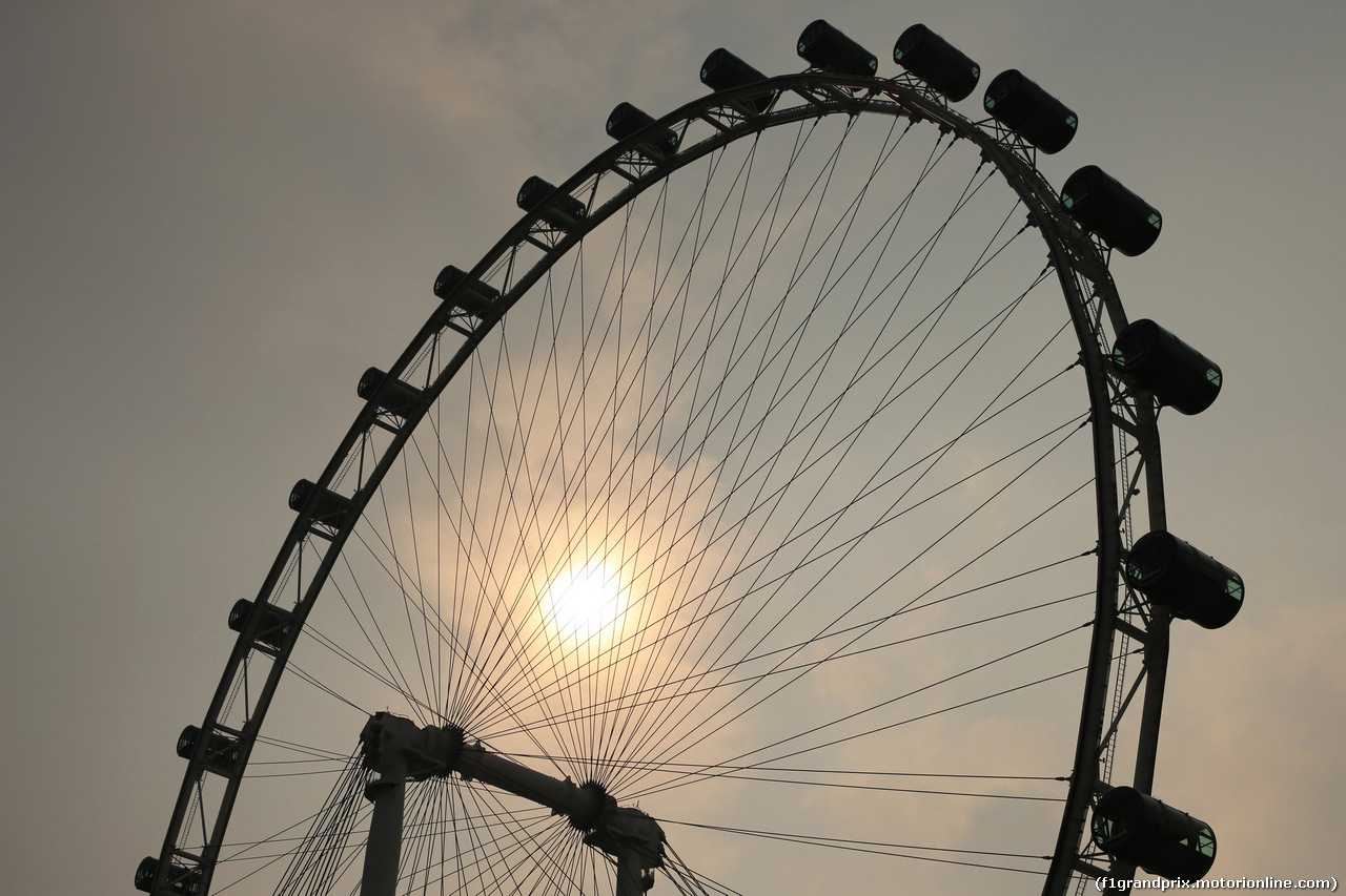 GP SINGAPORE, 18.09.2014 - Singapore flyer