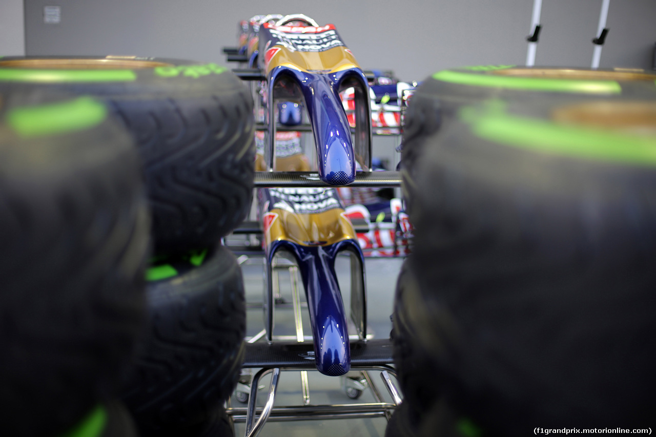 GP SINGAPORE, 18.09.2014 - Scuderia Toro Rosso STR9, detail