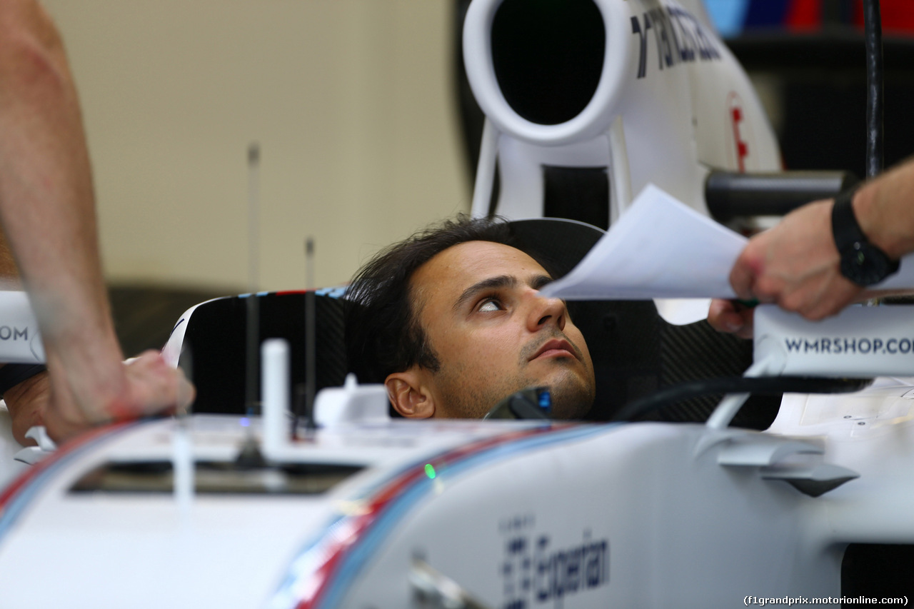 GP SINGAPORE, 18.09.2014 - Felipe Massa (BRA) Williams F1 Team FW36