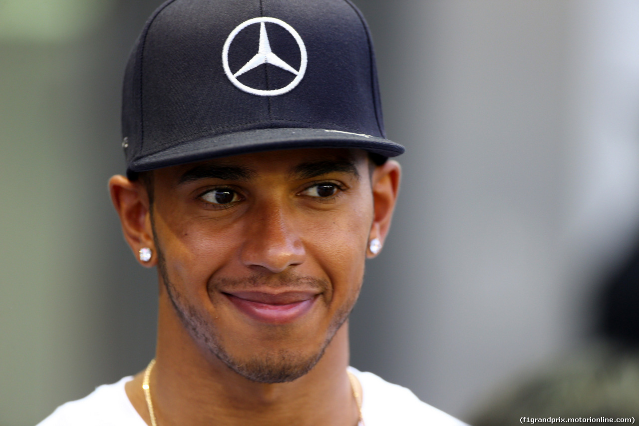 GP SINGAPORE, 18.09.2014 - Lewis Hamilton (GBR) Mercedes AMG F1 W05