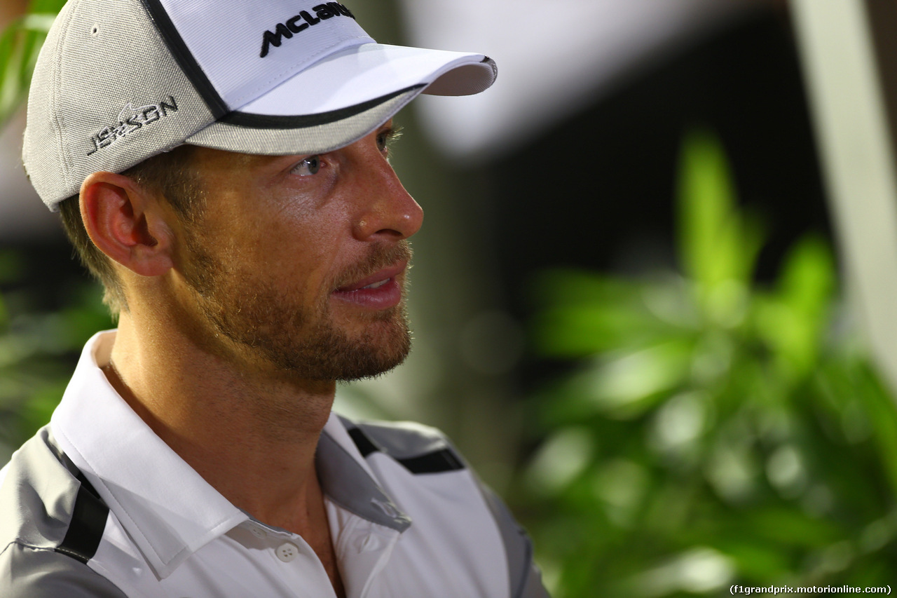 GP SINGAPORE, 18.09.2014 - Jenson Button (GBR) McLaren Mercedes MP4-29