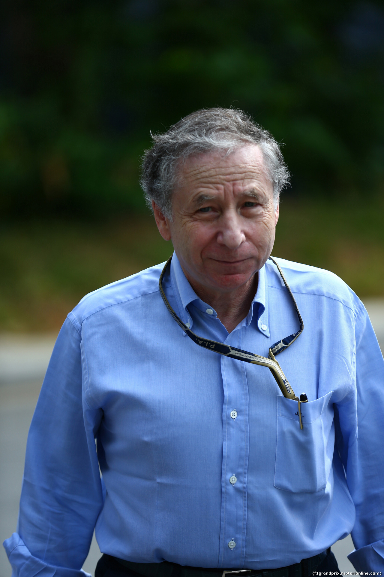 GP SINGAPORE, 20.09.2014 - Jean Todt (FRA), President FIA