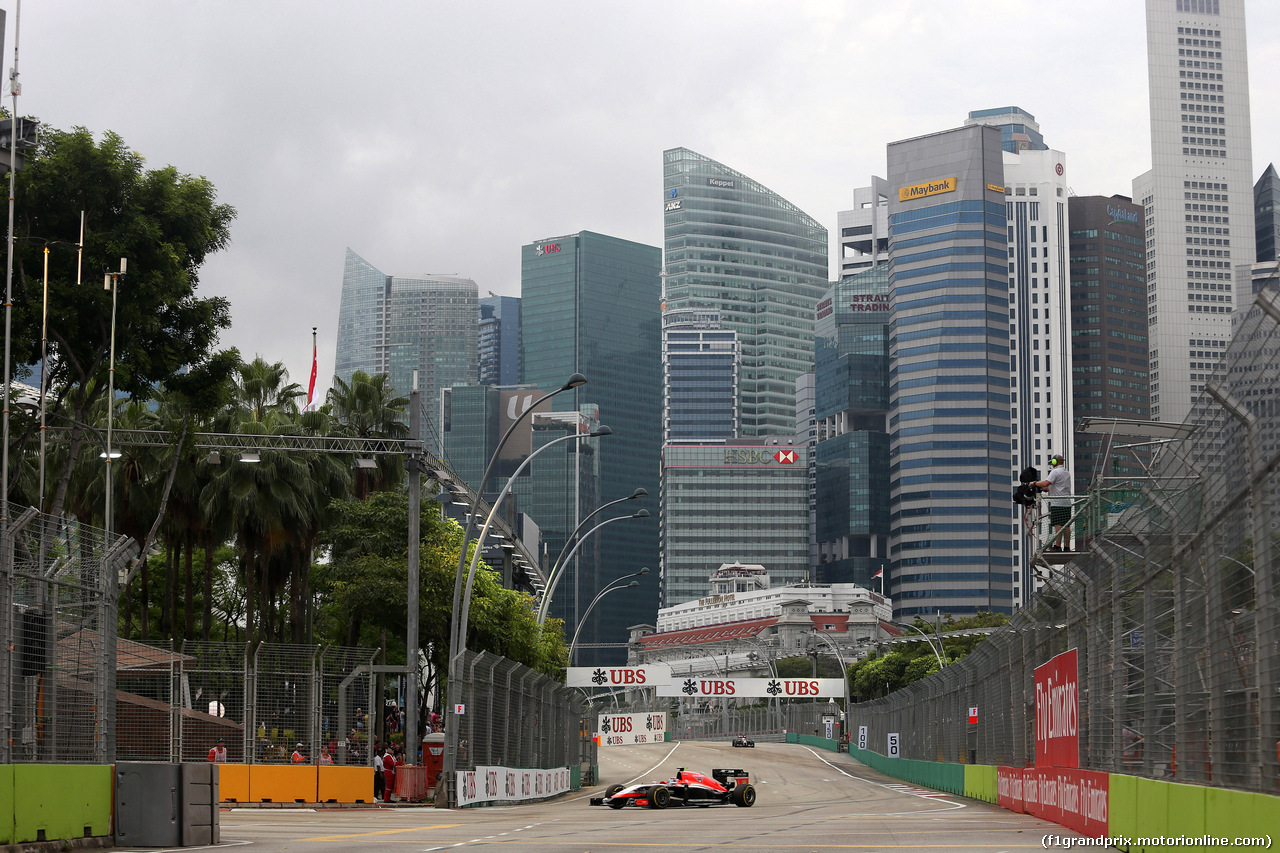 GP SINGAPORE, 20.09.2014 - Prove Libere 3, Jules Bianchi (FRA) Marussia F1 Team MR03