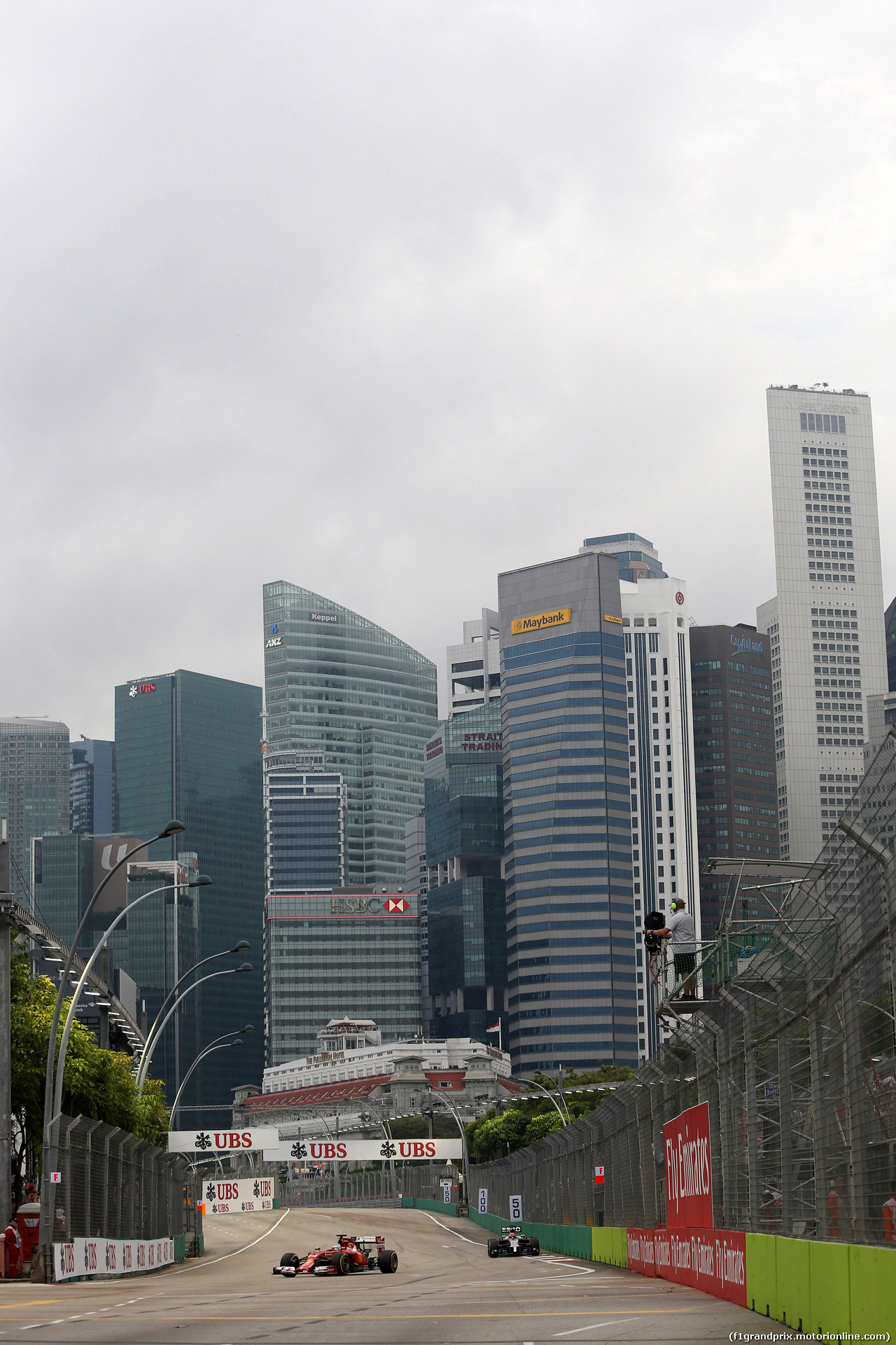 GP SINGAPORE, 20.09.2014 - Prove Libere 3, Fernando Alonso (ESP) Ferrari F14-T