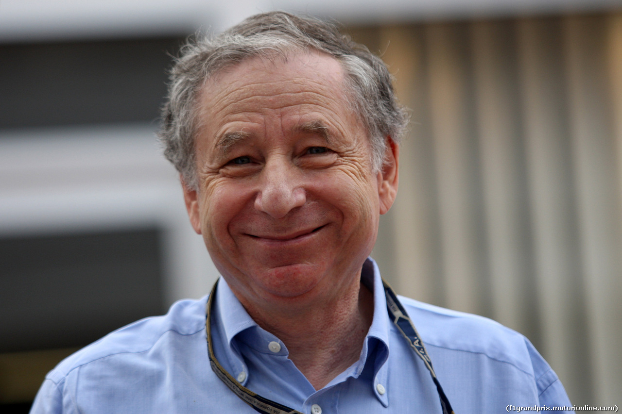 GP SINGAPORE, 20.09.2014 - Prove Libere 3, Jean Todt (FRA), President FIA