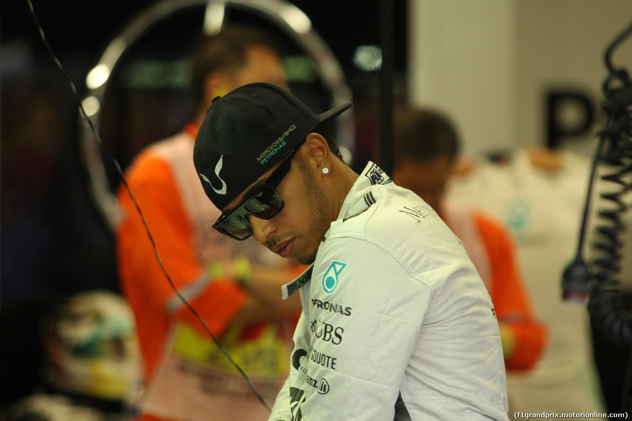 GP SINGAPORE, 20.09.2014 - Prove Libere 3, Lewis Hamilton (GBR) Mercedes AMG F1 W05