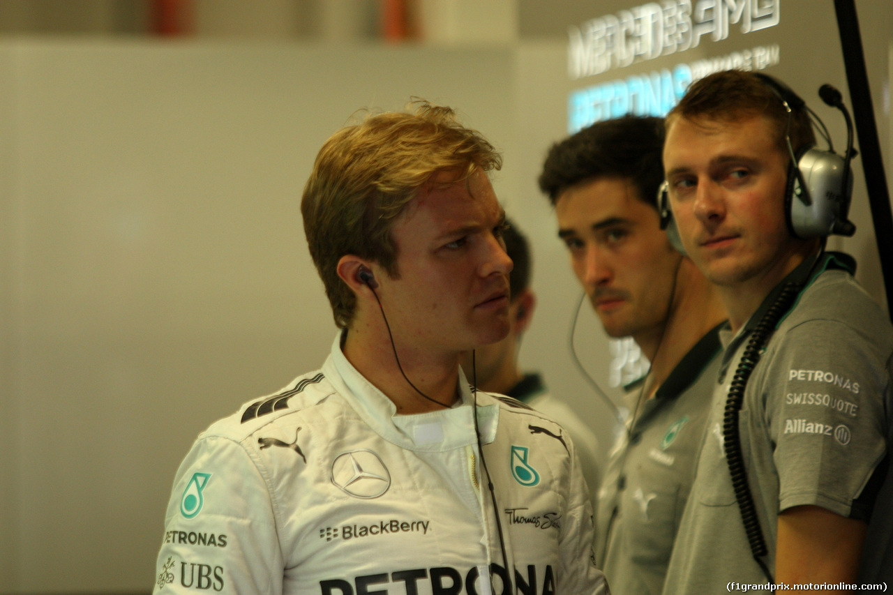 GP SINGAPORE, 20.09.2014 - Prove Libere 3, Nico Rosberg (GER) Mercedes AMG F1 W05