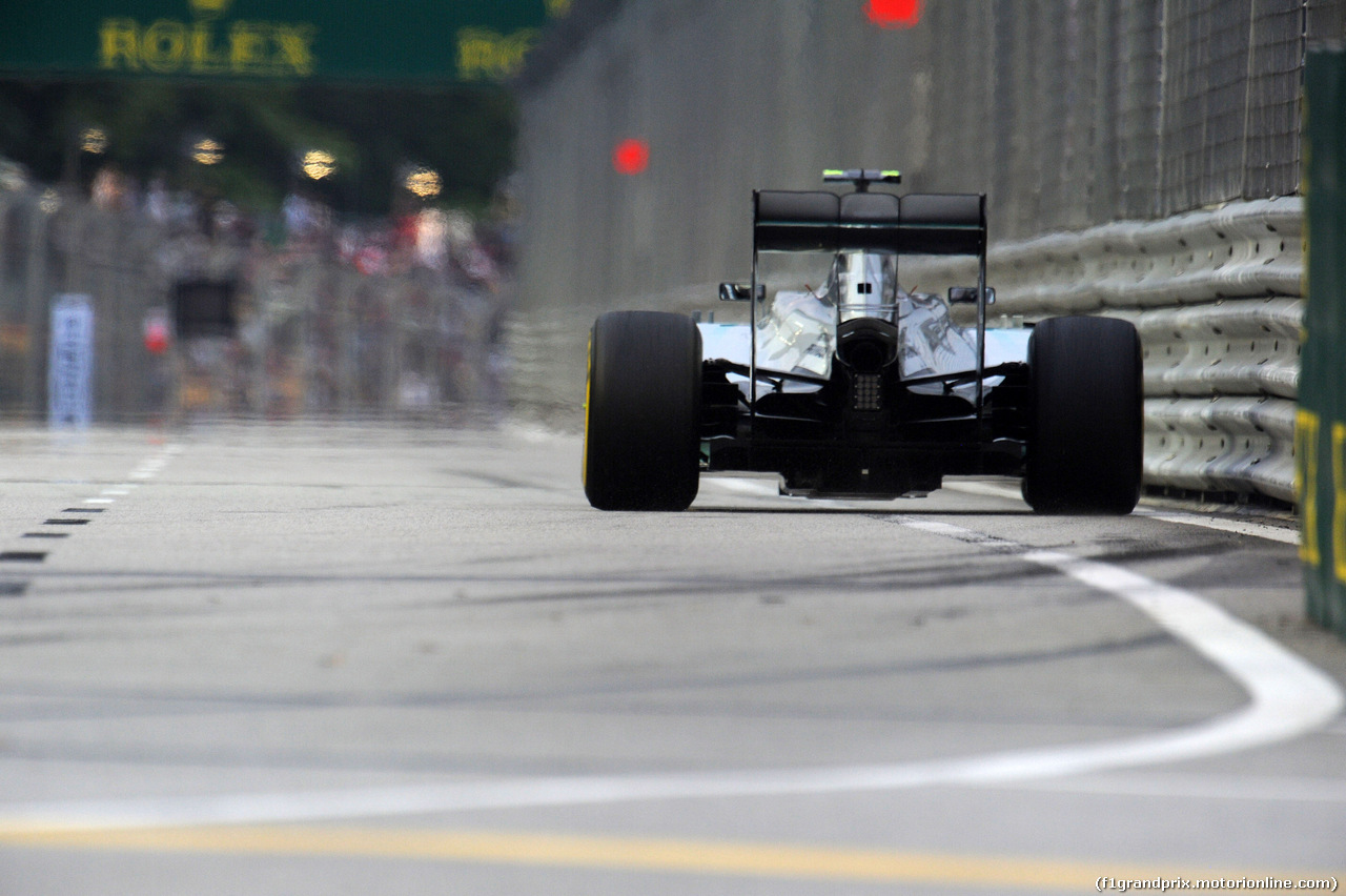 GP SINGAPORE, 20.09.2014 - Prove Libere 3, Nico Rosberg (GER) Mercedes AMG F1 W05