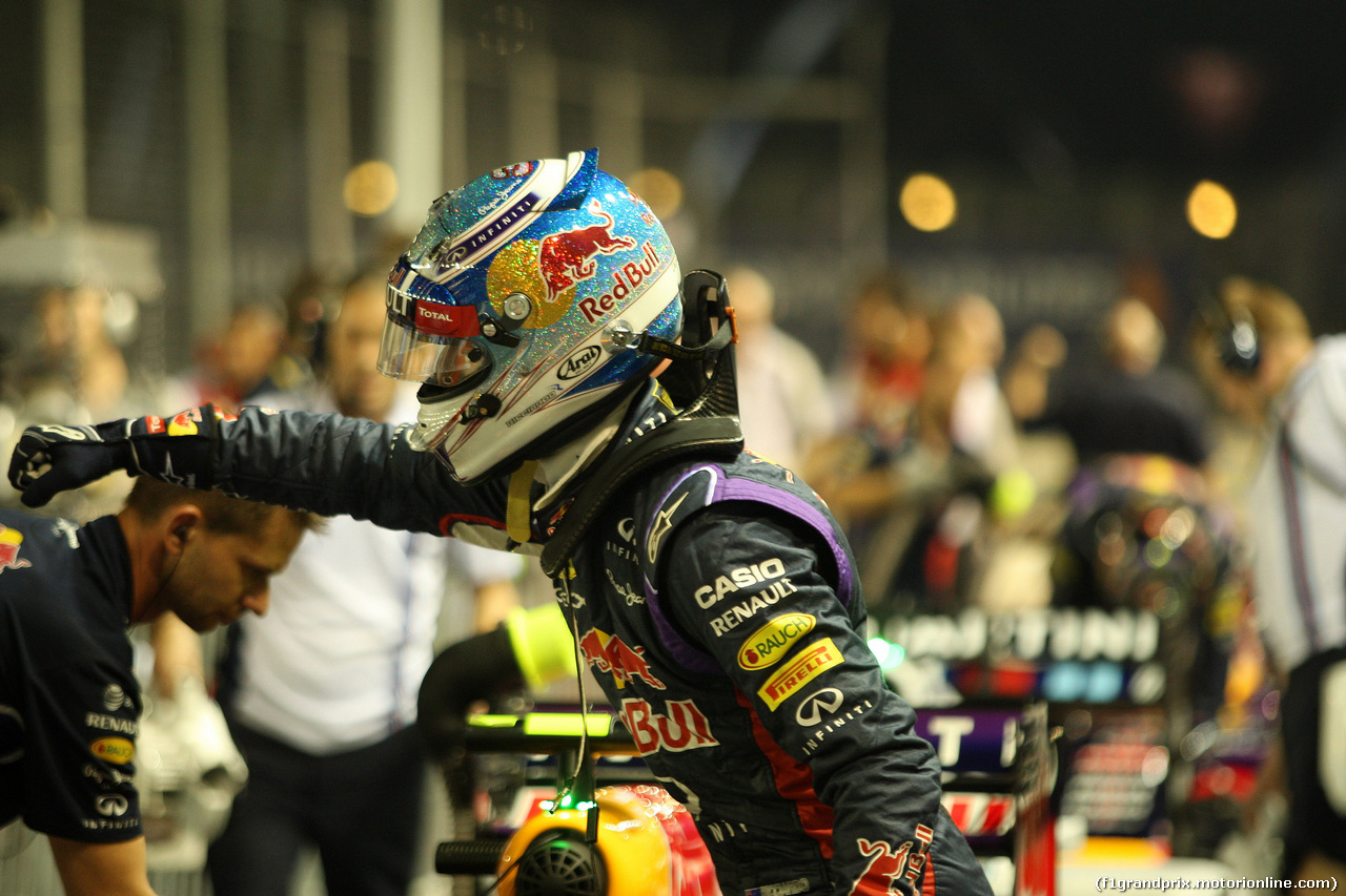 GP SINGAPORE, 20.09.2014 - Qualifiche, terzo Daniel Ricciardo (AUS) Red Bull Racing RB10