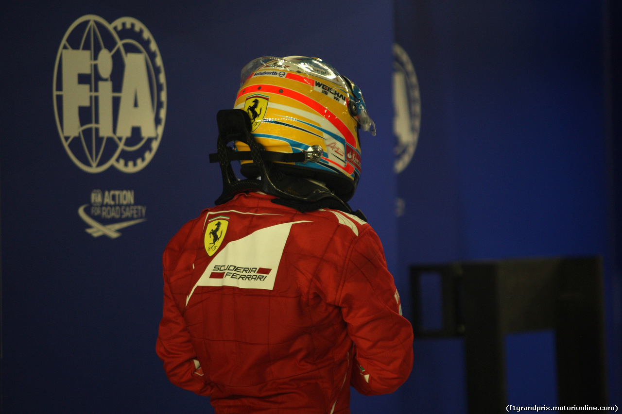 GP SINGAPORE, 20.09.2014 - Qualifiche, Fernando Alonso (ESP) Ferrari F14-T