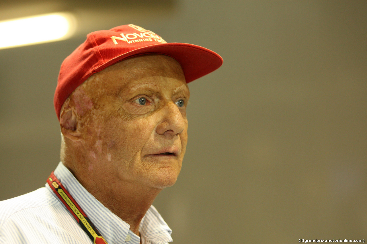 GP SINGAPORE, 20.09.2014 - Qualifiche, Nikki Lauda (AU), Mercedes