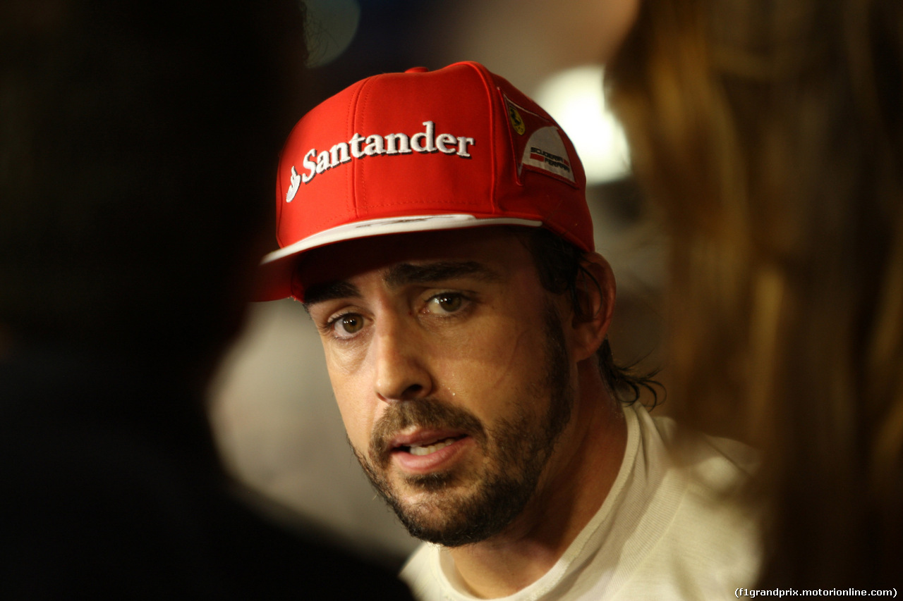 GP SINGAPORE, 20.09.2014 - Qualifiche, Fernando Alonso (ESP) Ferrari F14-T