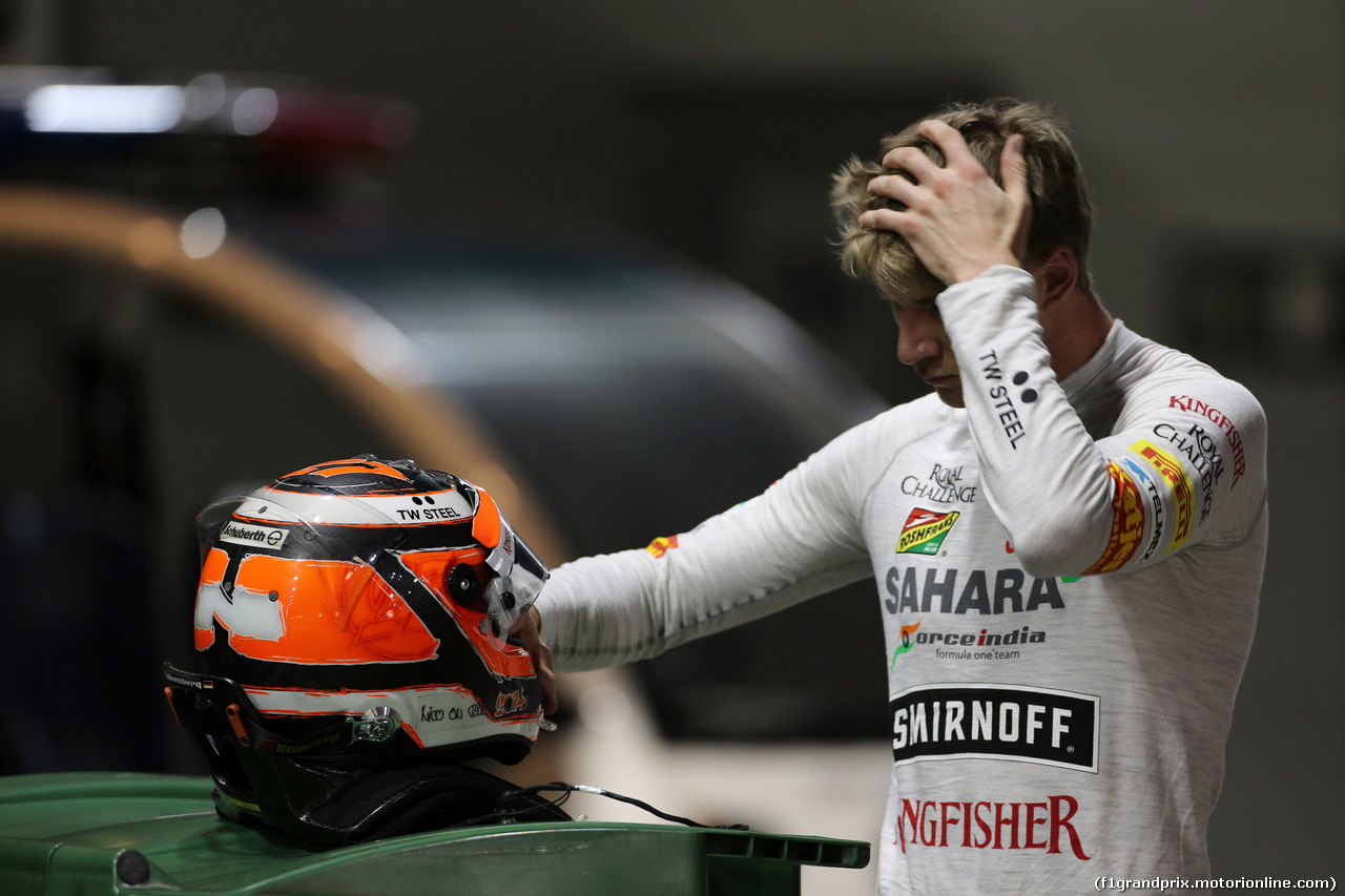 GP SINGAPORE, 20.09.2014 - Qualifiche, Nico Hulkenberg (GER) Sahara Force India F1 VJM07