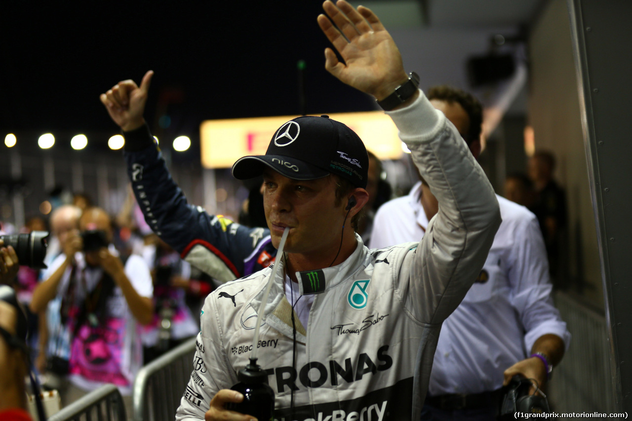 GP SINGAPORE, 20.09.2014 - Qualifiche, Nico Rosberg (GER) Mercedes AMG F1 W05
