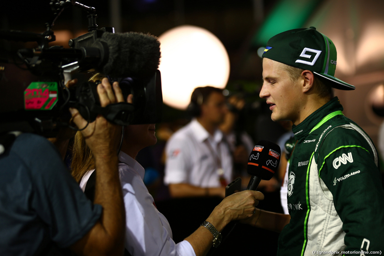 GP SINGAPORE, 20.09.2014 - Qualifiche, Marcus Ericsson (SUE) Caterham F1 Team CT-04