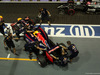 GP SINGAPORE, 20.09.2014 - Qualifiche, Sebastian Vettel (GER) Red Bull Racing RB10 e Jenson Button (GBR) McLaren Mercedes MP4-29
