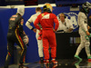 GP SINGAPORE, 20.09.2014 - Qualifiche, Daniil Kvyat (RUS) Scuderia Toro Rosso STR9, Kevin Magnussen (DEN) McLaren Mercedes MP4-29, Fernando Alonso (ESP) Ferrari F14-T e Nico Rosberg (GER) Mercedes AMG F1 W05