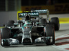 GP SINGAPORE, 20.09.2014 - Qualifiche, Nico Rosberg (GER) Mercedes AMG F1 W05 davanti a Lewis Hamilton (GBR) Mercedes AMG F1 W05