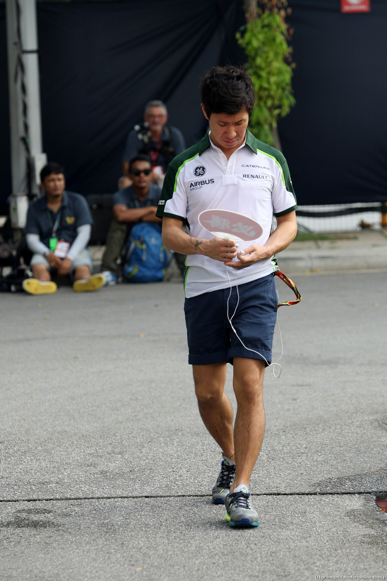 GP SINGAPORE, 19.09.2014- Kamui Kobayashi (JAP) Caterham F1 Team CT-04