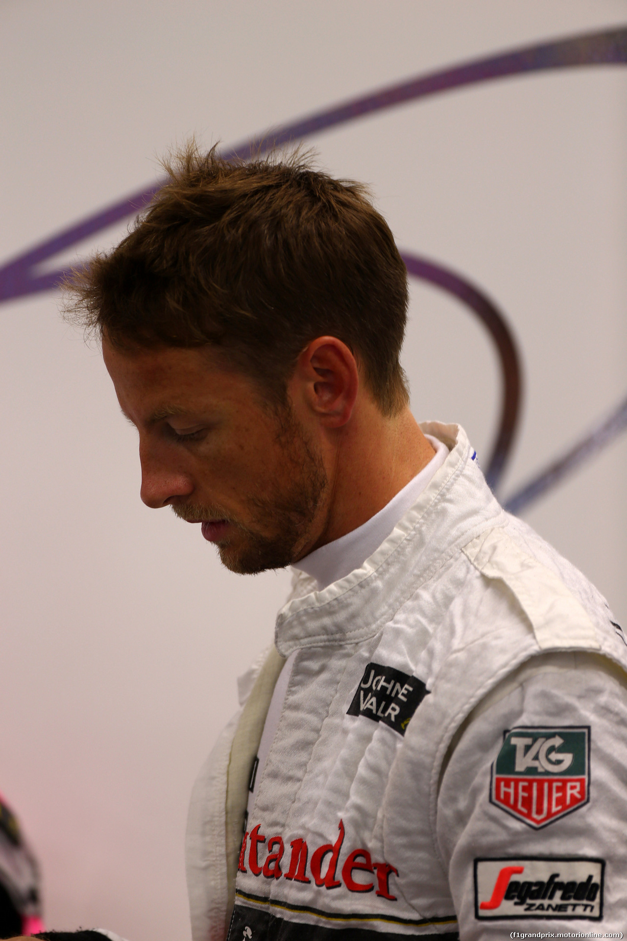 GP SINGAPORE, 19.09.2014- Prove Libere 1, Jenson Button (GBR) McLaren Mercedes MP4-29