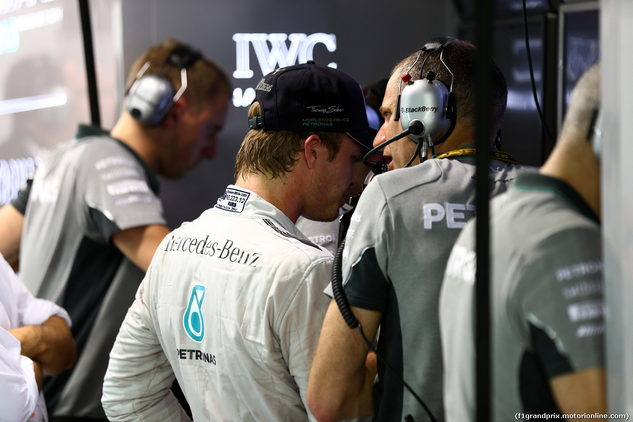 GP SINGAPORE, 19.09.2014- Prove Libere 1, Nico Rosberg (GER) Mercedes AMG F1 W05