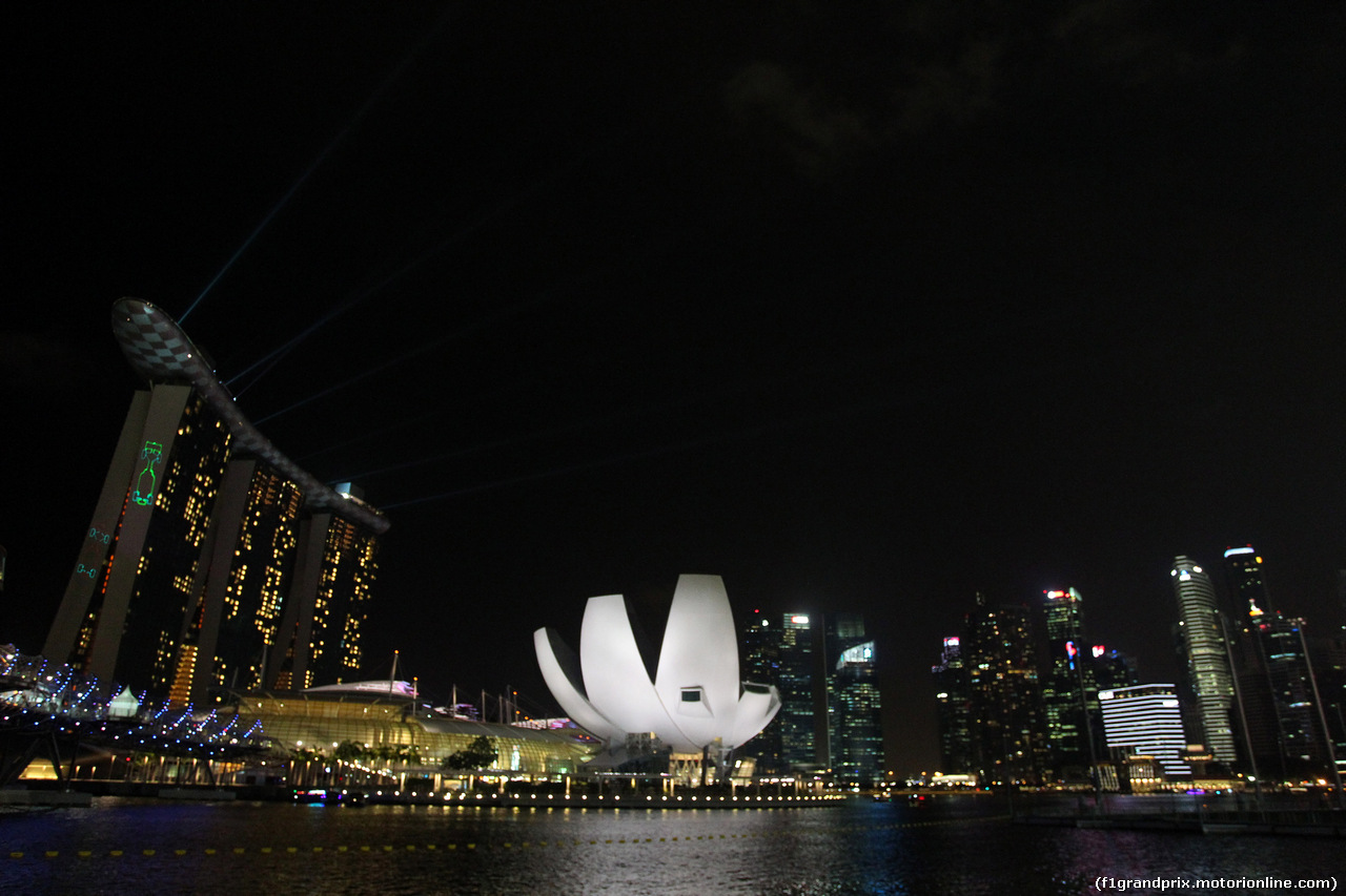GP SINGAPORE, 19.09.2014- Prove Libere 2, Atmosphere