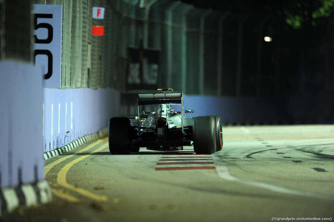 GP SINGAPORE, 19.09.2014- Prove Libere 2, Nico Rosberg (GER) Mercedes AMG F1 W05