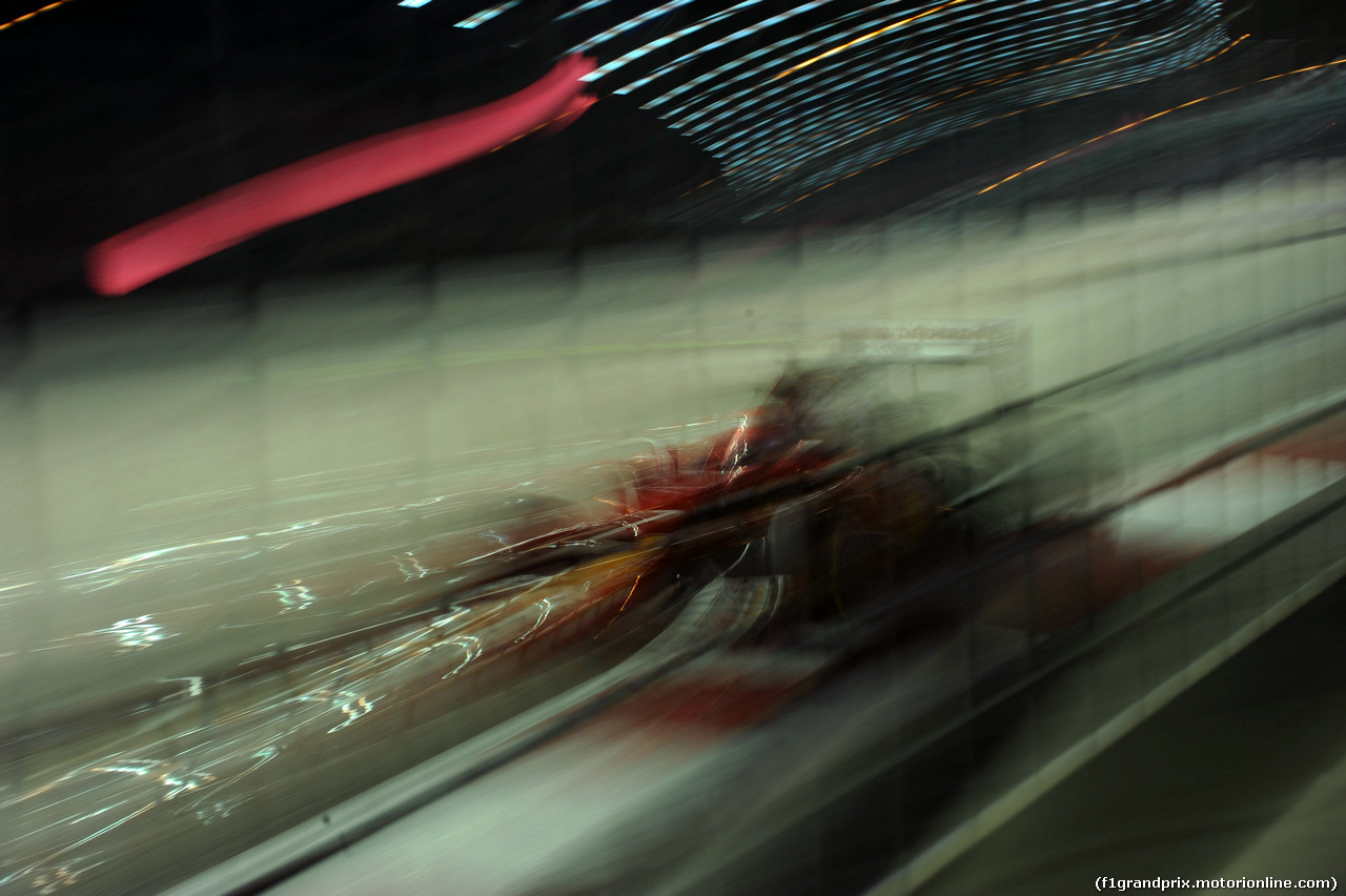 GP SINGAPORE, 19.09.2014- Prove Libere 2, Kimi Raikkonen (FIN) Ferrari F14-T