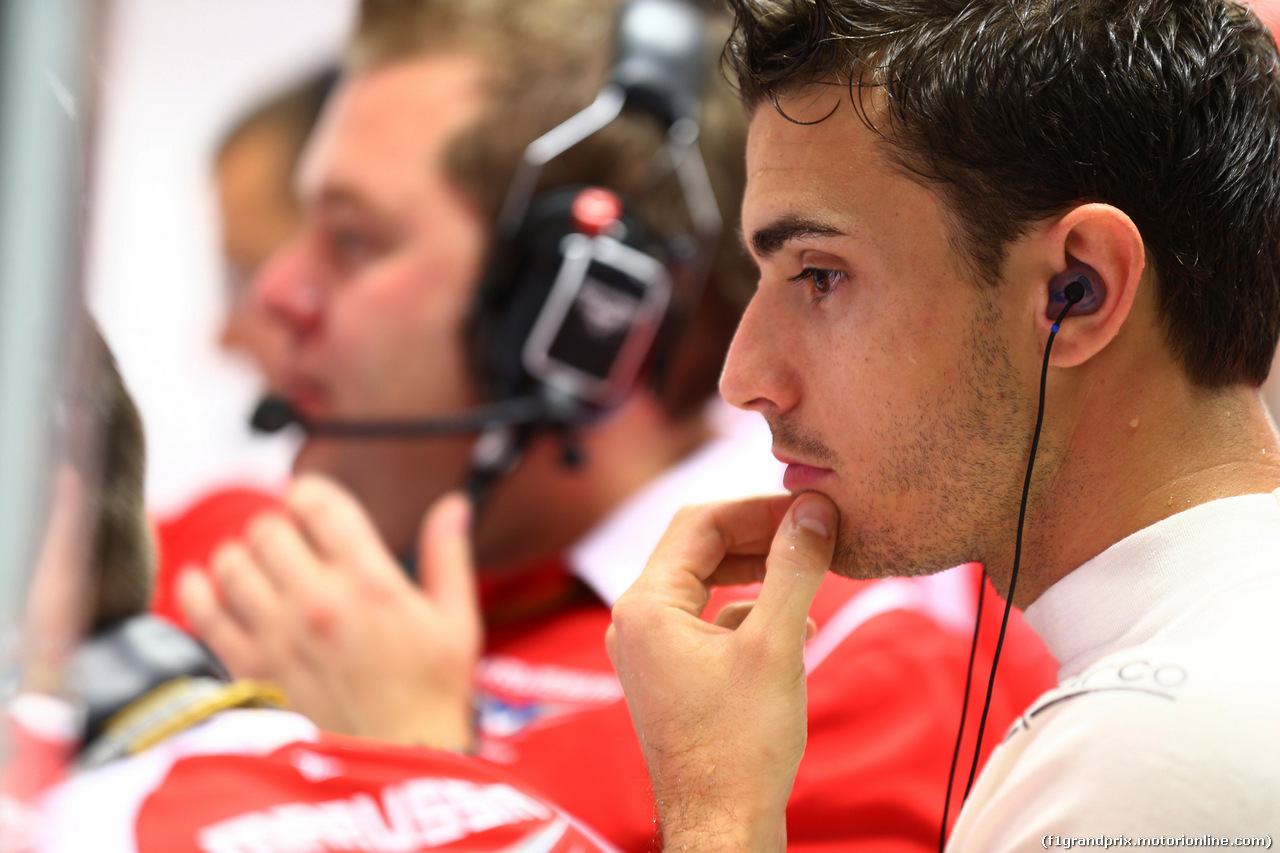 GP SINGAPORE, 19.09.2014- Prove Libere 2, Jules Bianchi (FRA) Marussia F1 Team MR03