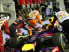 GP SINGAPORE, 19.09.2014- Free Practice 1, Sebastian Vettel (GER) Red Bull Racing RB10 stops at the end of fFree Practice 1.