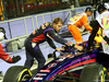 GP SINGAPORE, 19.09.2014- Free Practice 1, Sebastian Vettel (GER) Red Bull Racing RB10 stops at the end of fFree Practice 1.