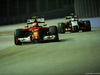 GP SINGAPORE, 19.09.2014- Free Practice 2, Kimi Raikkonen (FIN) Ferrari F14-T e Sergio Perez (MEX) Sahara Force India F1 VJM07