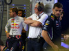 GP SINGAPORE, 19.09.2014- Free Practice 2, Sebastian Vettel (GER) Red Bull Racing RB10 e Helmut Marko (AUT), Red Bull Racing, Red Bull Advisor