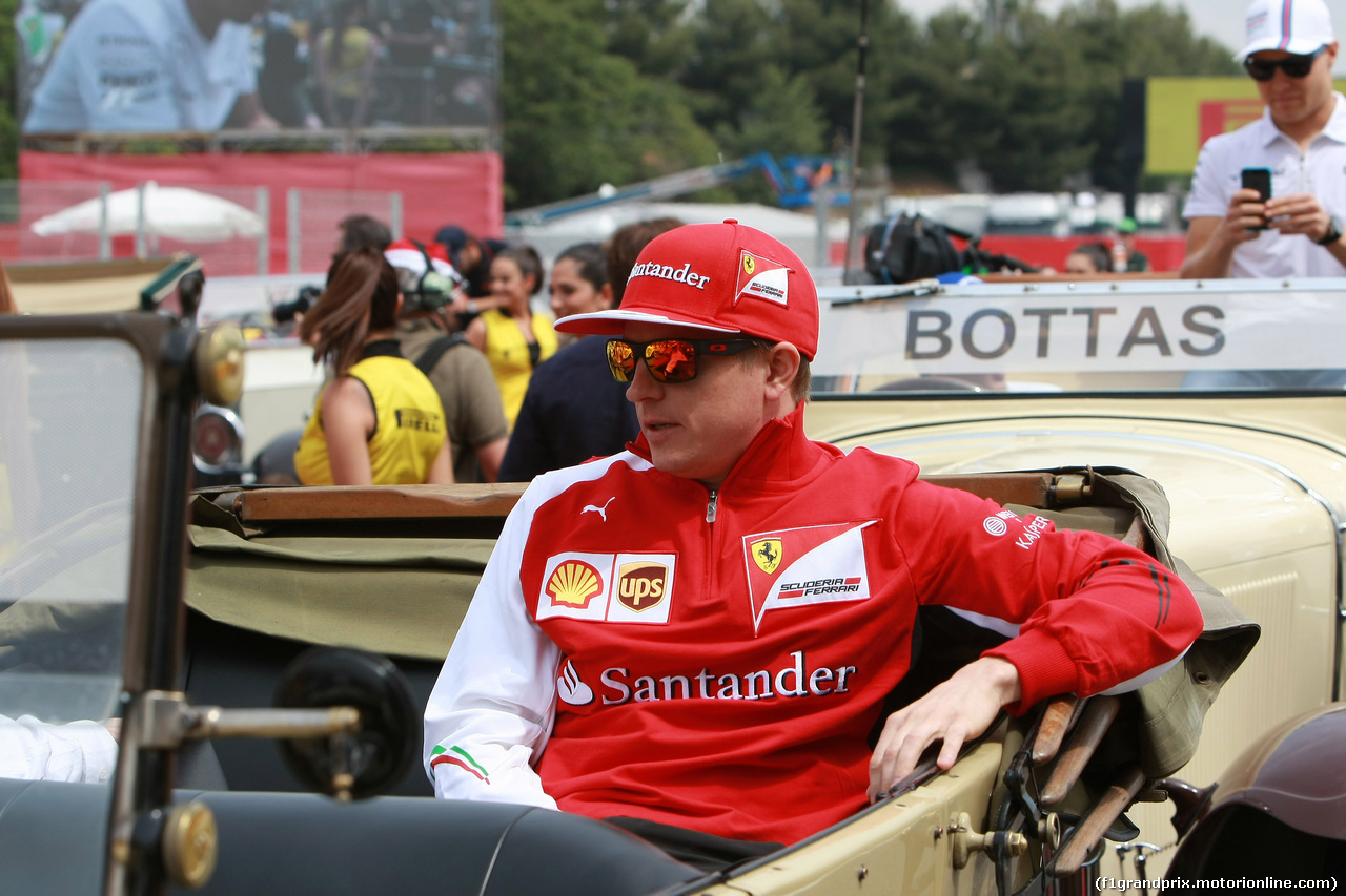 GP SPAGNA, 11.05.2014- Kimi Raikkonen (FIN) Ferrari F14-T