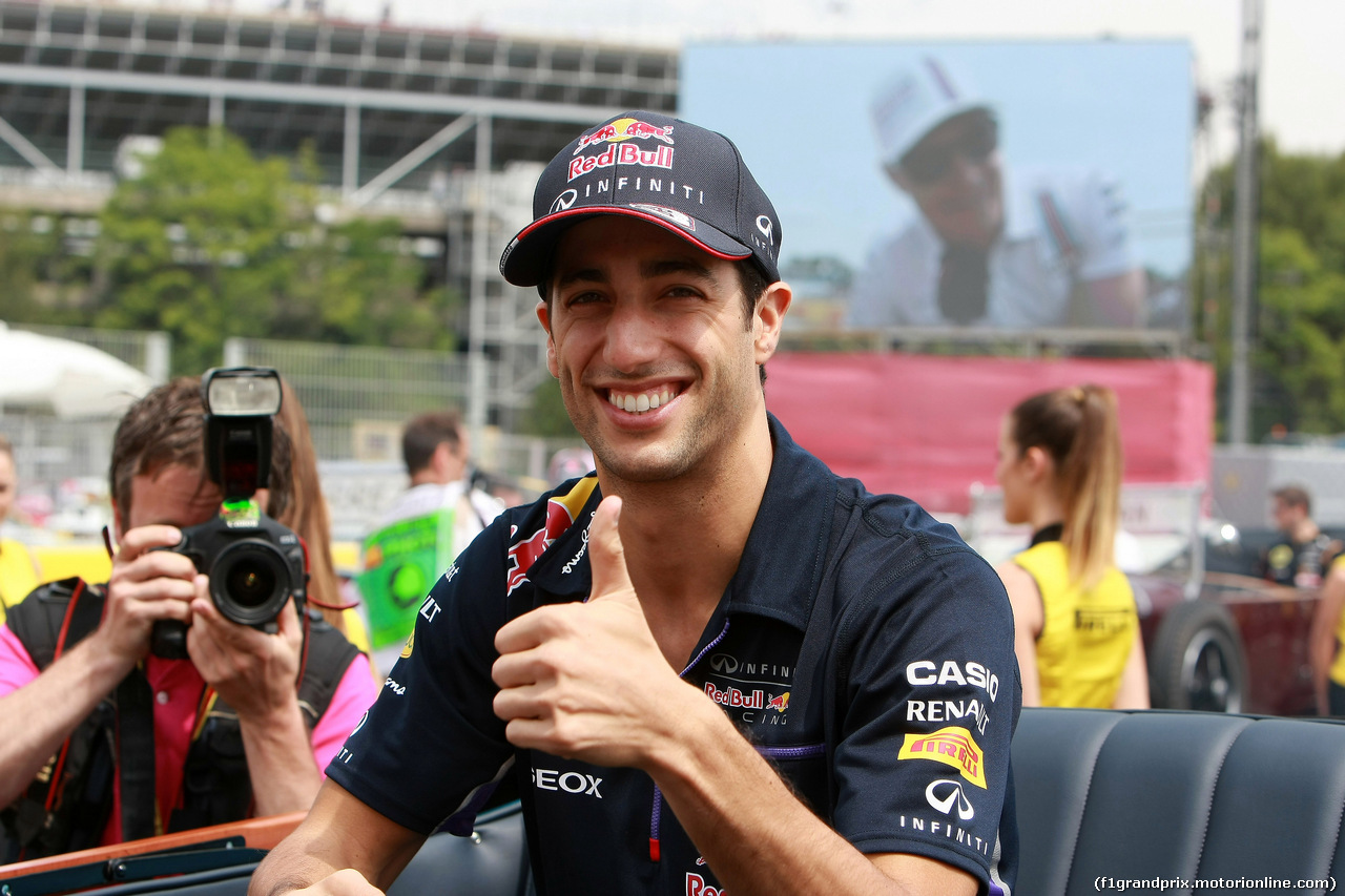 GP SPAGNA, 11.05.2014- Daniel Ricciardo (AUS) Red Bull Racing RB10