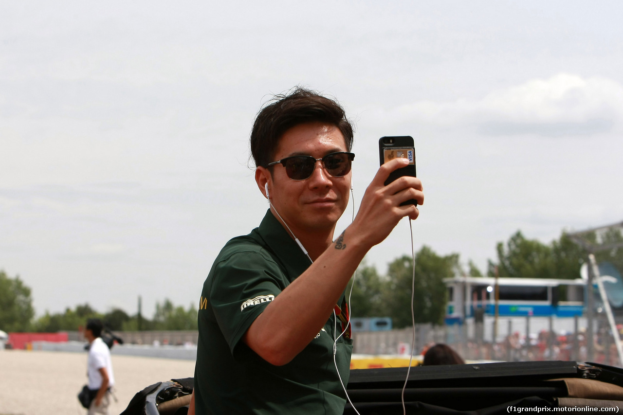 GP SPAGNA, 11.05.2014- Kamui Kobayashi (JAP) Caterham F1 Team CT-04