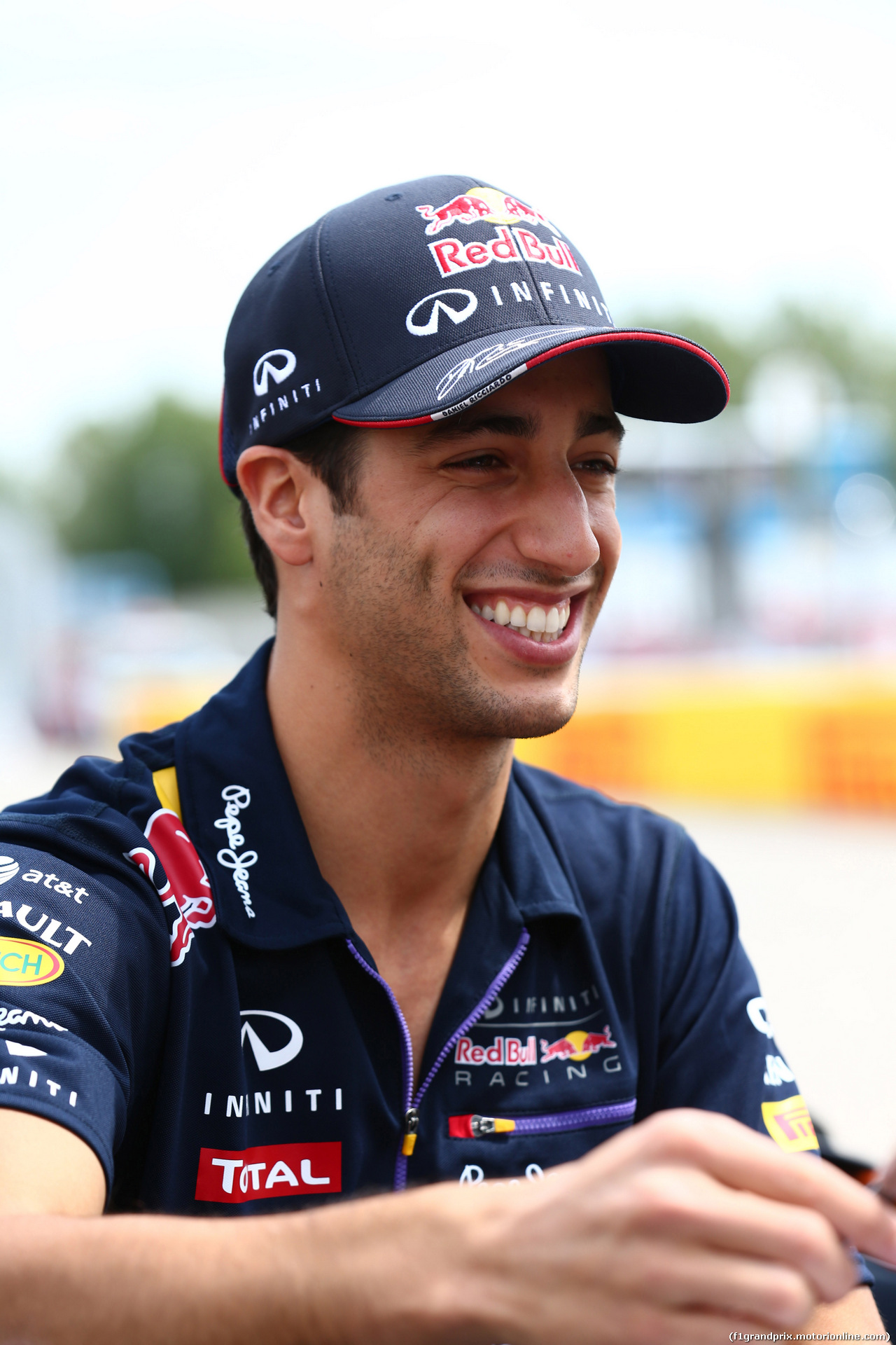 GP SPAGNA, 11.05.2014- Daniel Ricciardo (AUS) Red Bull Racing RB10