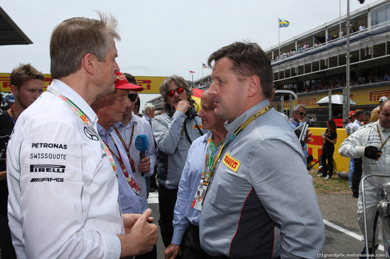 GP SPAGNA, 11.05.2014- Paul Hembery, Pirelli Motorspor Director