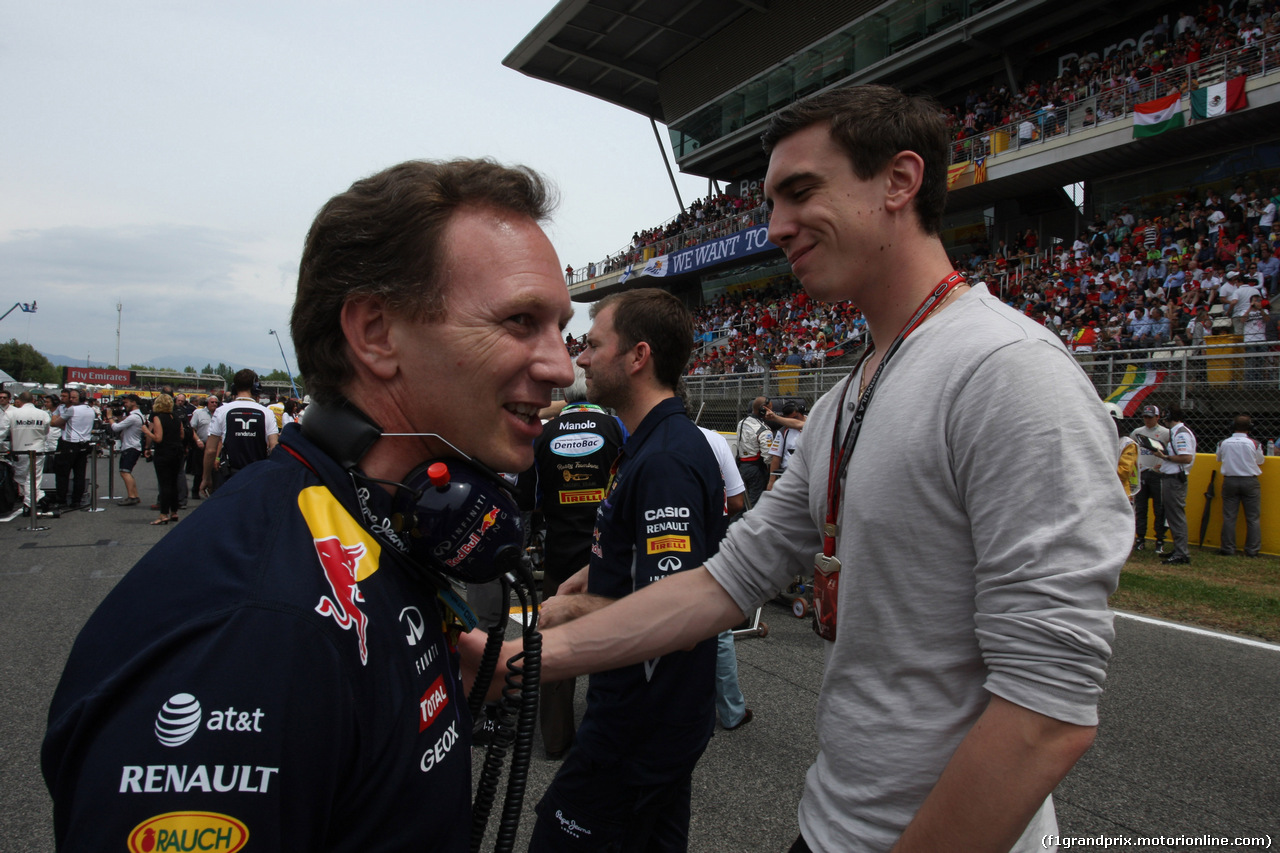 GP SPAGNA, 11.05.2014- Christian Horner (GBR), Red Bull Racing, Sporting Director