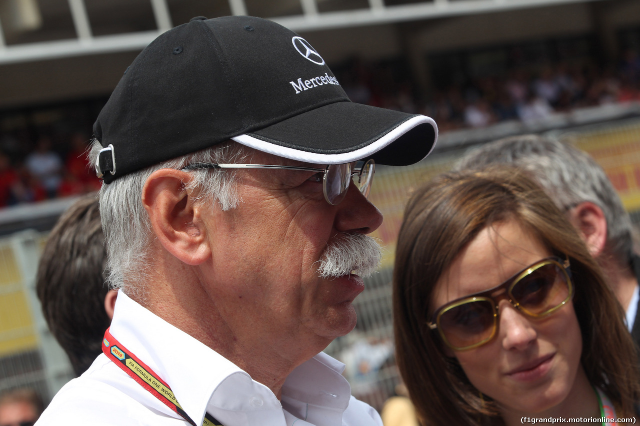 GP SPAGNA, 11.05.2014- Dr. Dieter Zetsche, Chairman of Daimler