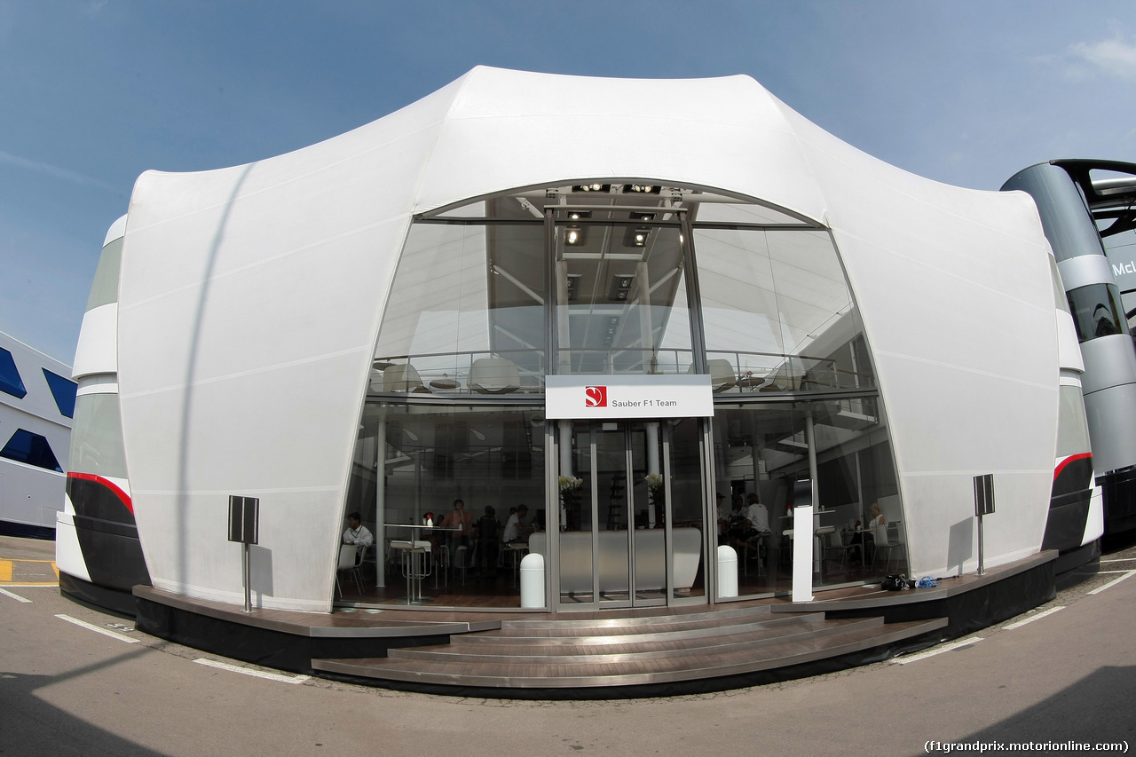 GP SPAGNA, 11.05.2014- Sauber Hospitality