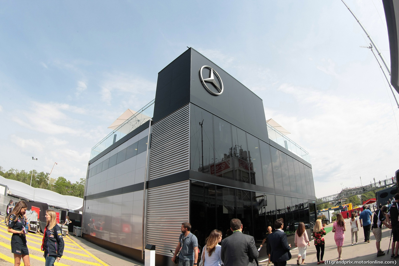 GP SPAGNA, 11.05.2014- Mercedes Hospitality