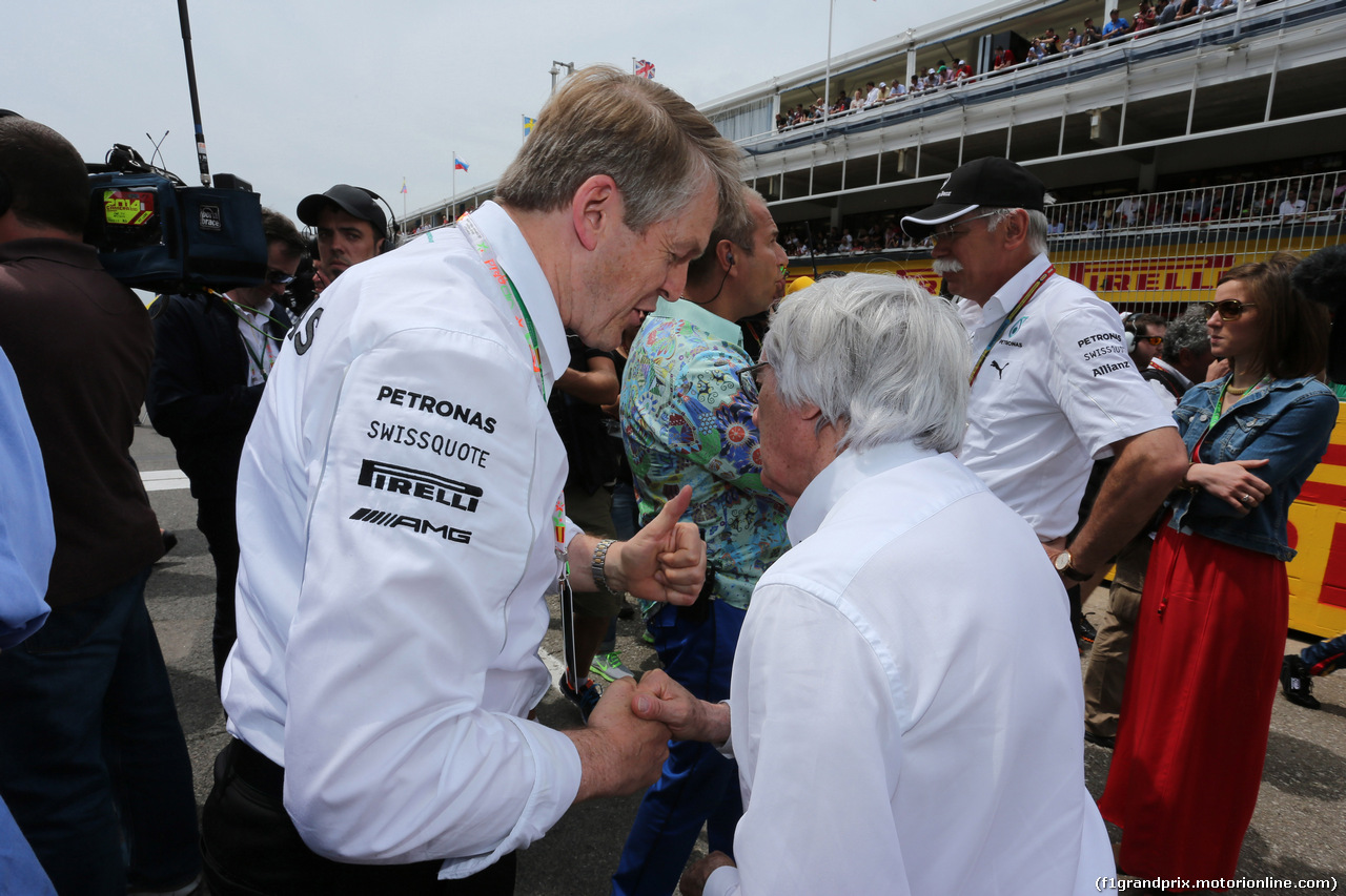 GP SPAGNA, 11.05.2014-  Gara, Bernie Ecclestone (GBR), President e CEO of FOM