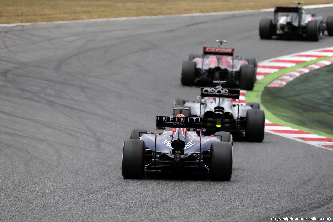 GP SPAGNA, 11.05.2014-  Gara, Sebastian Vettel (GER) Red Bull Racing RB10