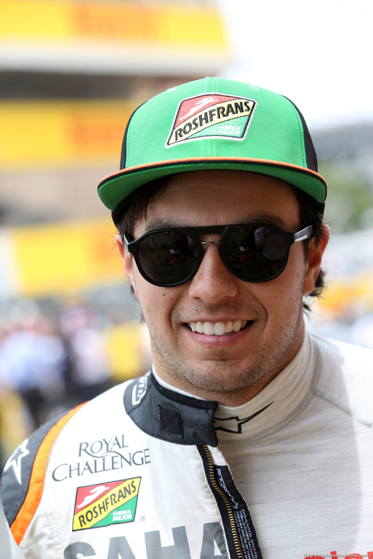 GP SPAGNA, 11.05.2014-  Gara, Sergio Perez (MEX) Sahara Force India F1 VJM07